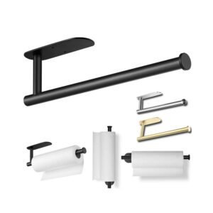 Main view of Adhesive Paper Towel Holder for organized everyday spaces