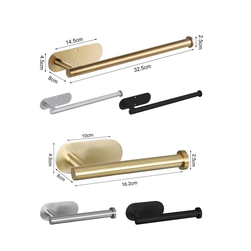 Close-up detail of Adhesive Paper Towel Holder materials and layout
