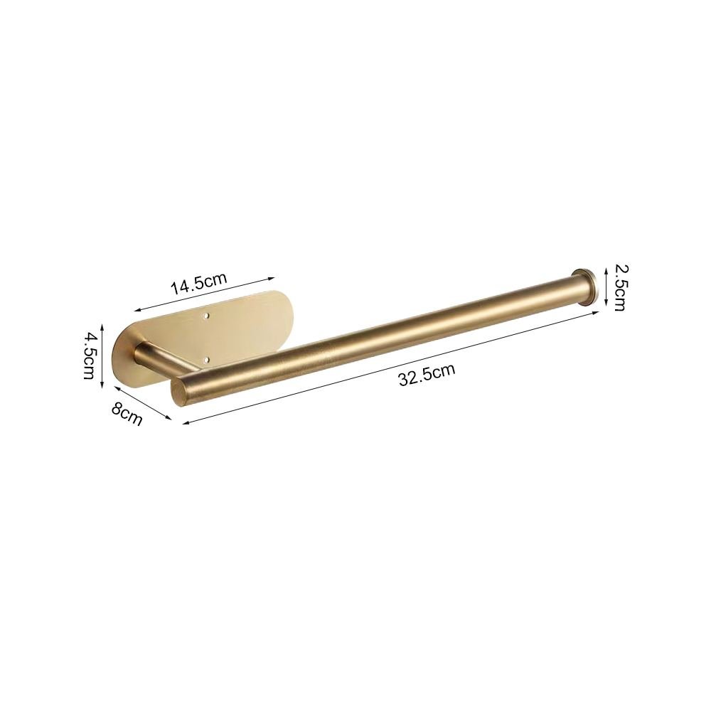 Alternate angle of Adhesive Paper Towel Holder for product comparison