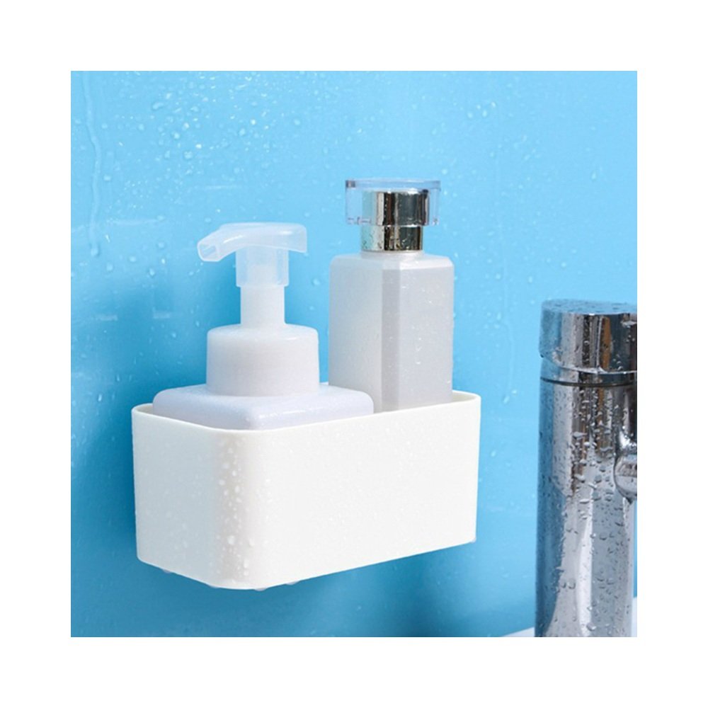 Adhesive Wall Storage Box in a home organization use case