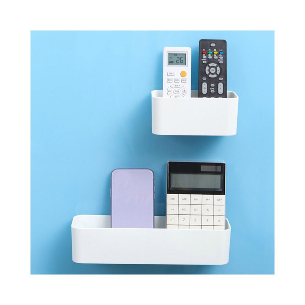Size and placement view of Adhesive Wall Storage Box