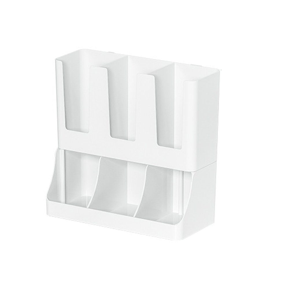 White coffee station organizer