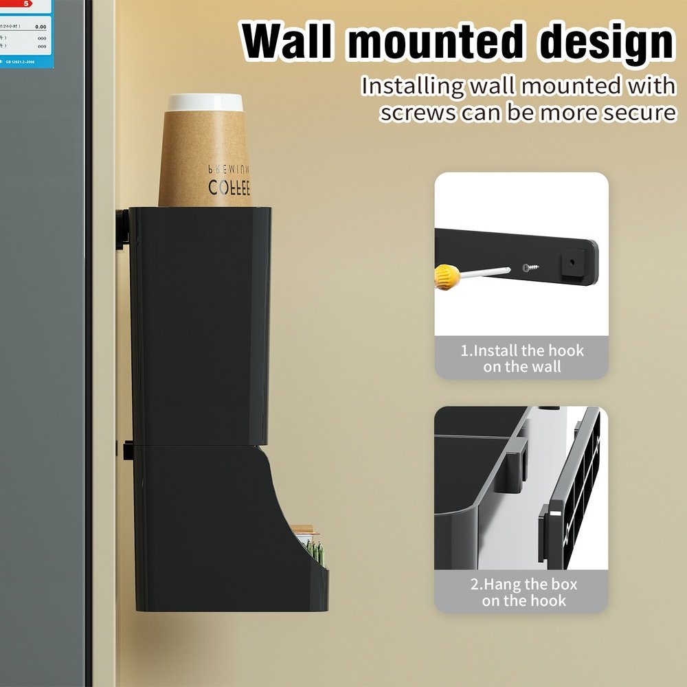Coffee organizer cup capacity guide
