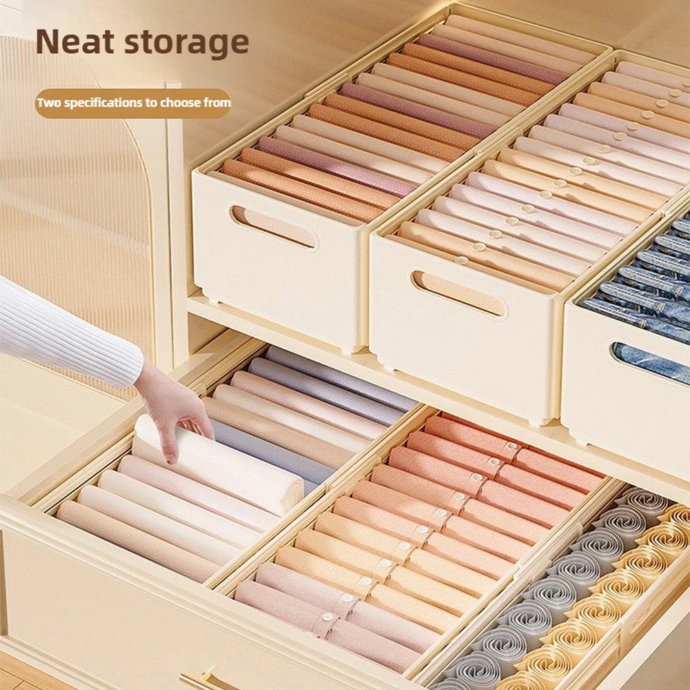 Foldable Closet Storage Box in a home organization use case