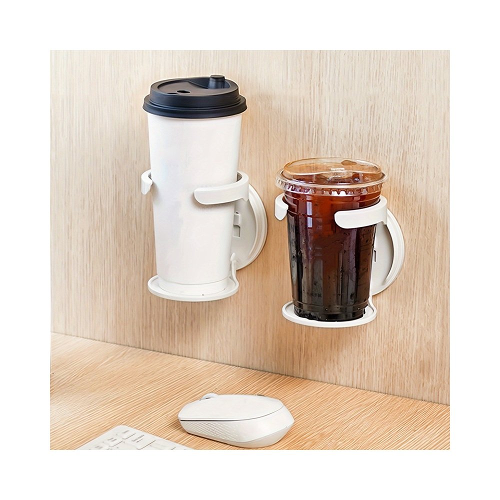 Folding cup holder holding drink cups