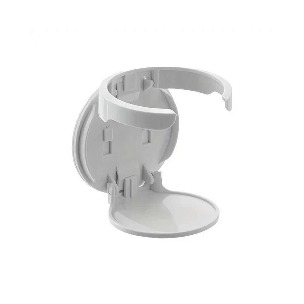 White folding cup holder