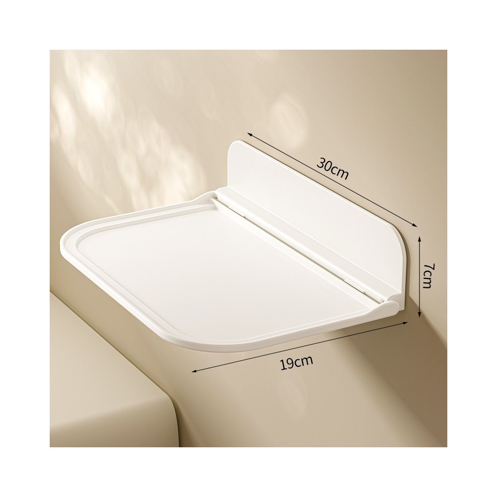 Large folding wall shelf