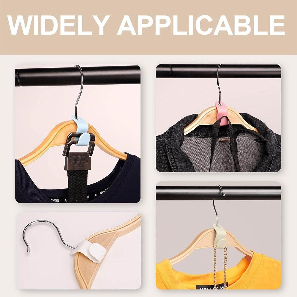 Cascading hanger hooks set