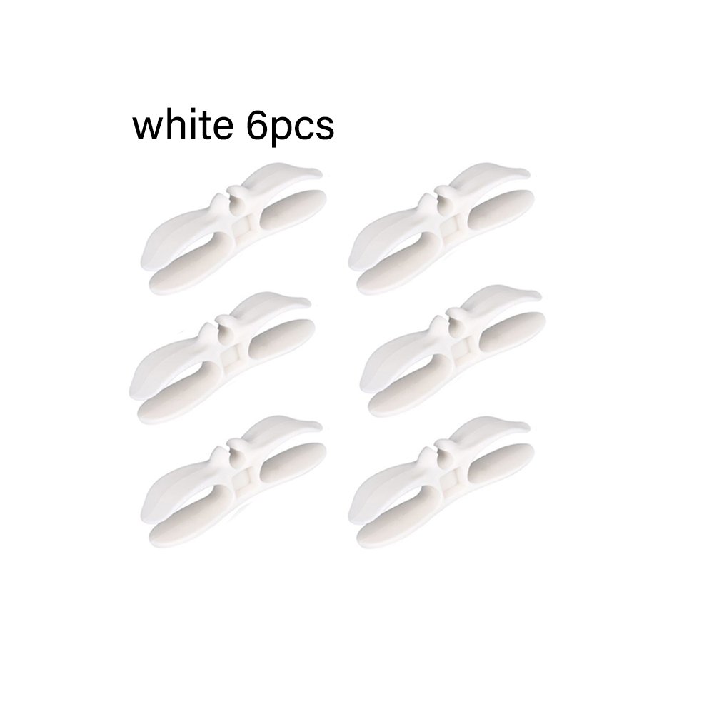 White kitchen cord winders six pack