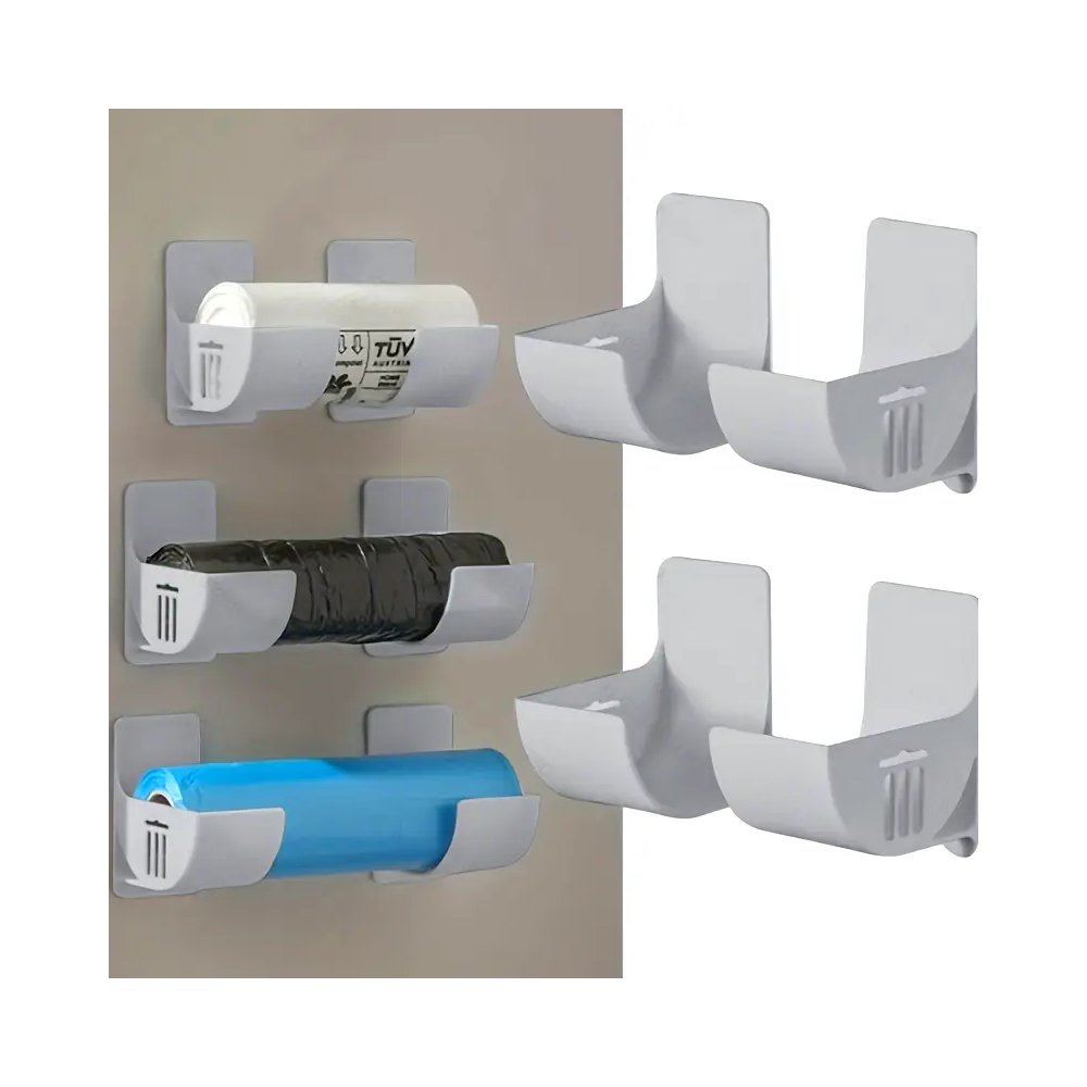 Size and placement view of Kitchen Wrap Storage Rack