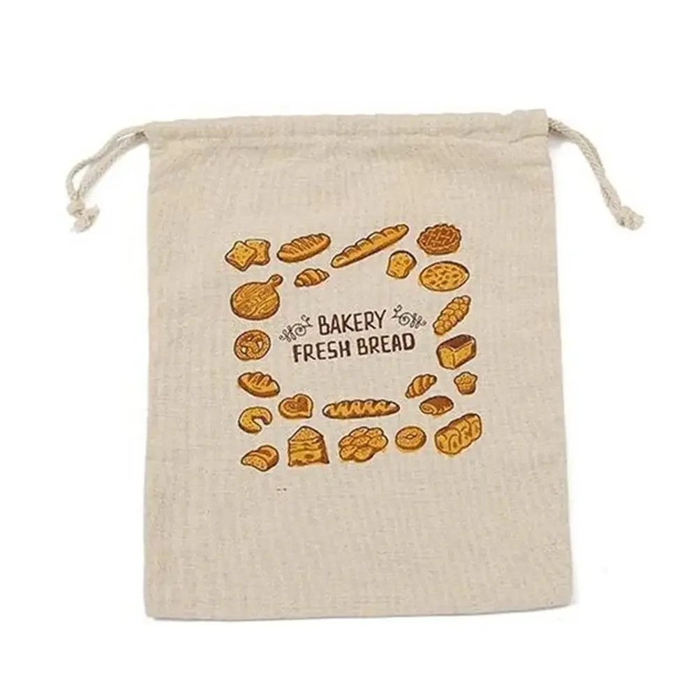 Style B linen bread storage bag