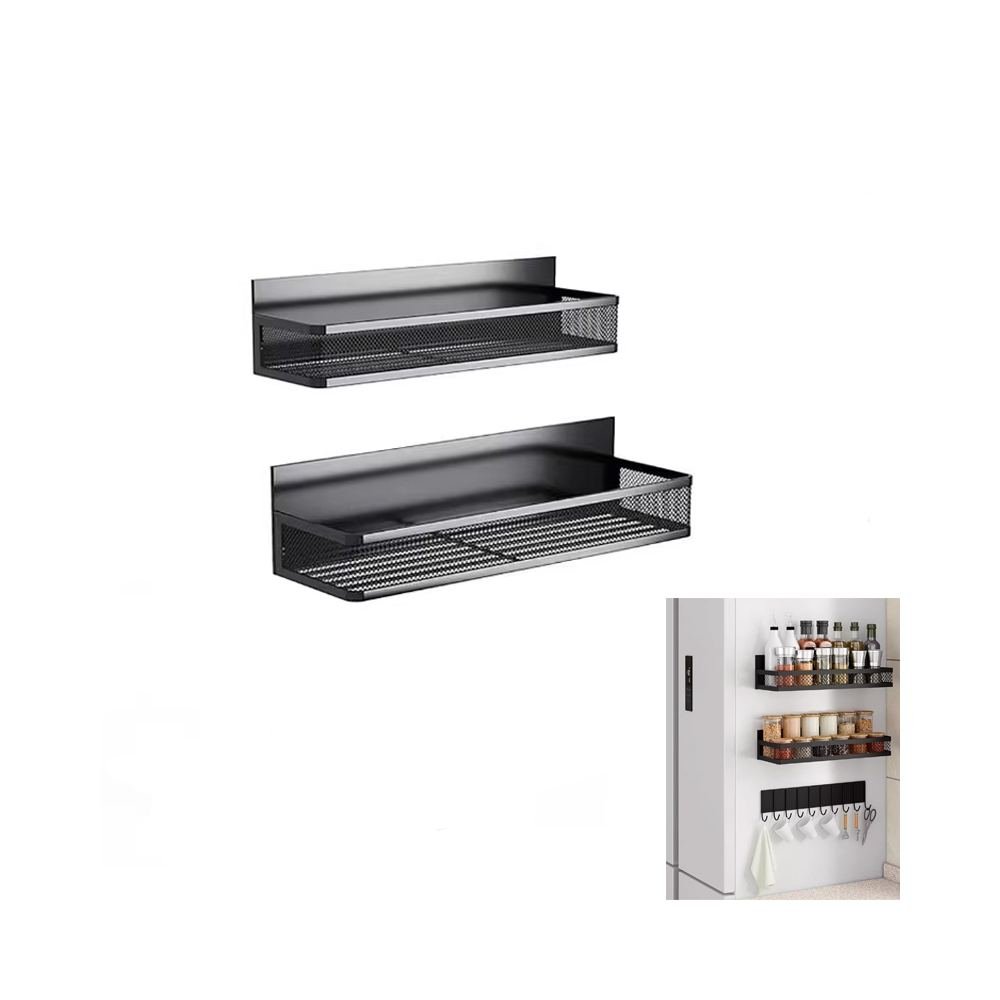 Main view of Magnetic Fridge Spice Rack for organized everyday spaces