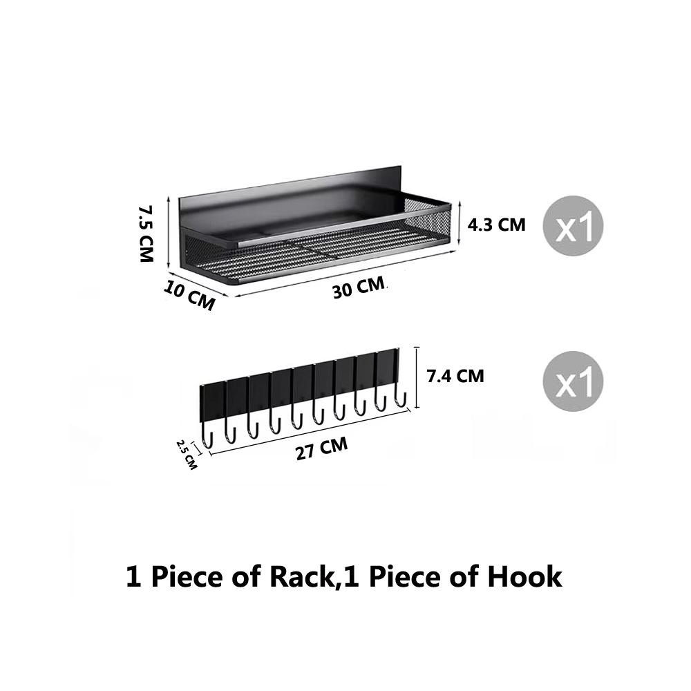 Magnetic Fridge Spice Rack arranged for tidy daily storage