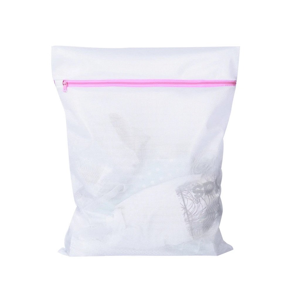 Close-up detail of Mesh Laundry Bag Set materials and layout