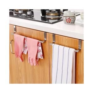 Main view of Over Door Towel Rack Set for organized everyday spaces