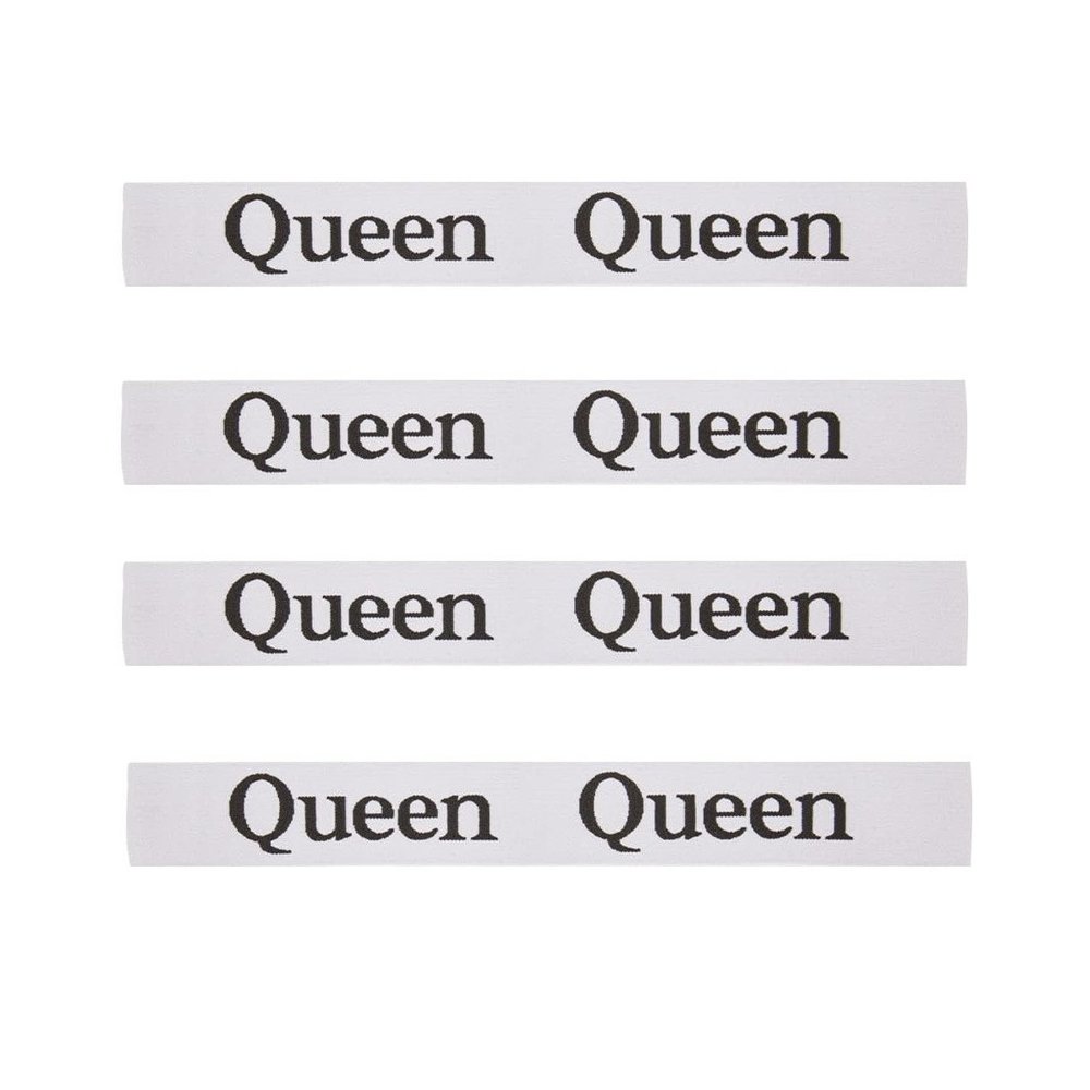 Queen label sheet organizer bands