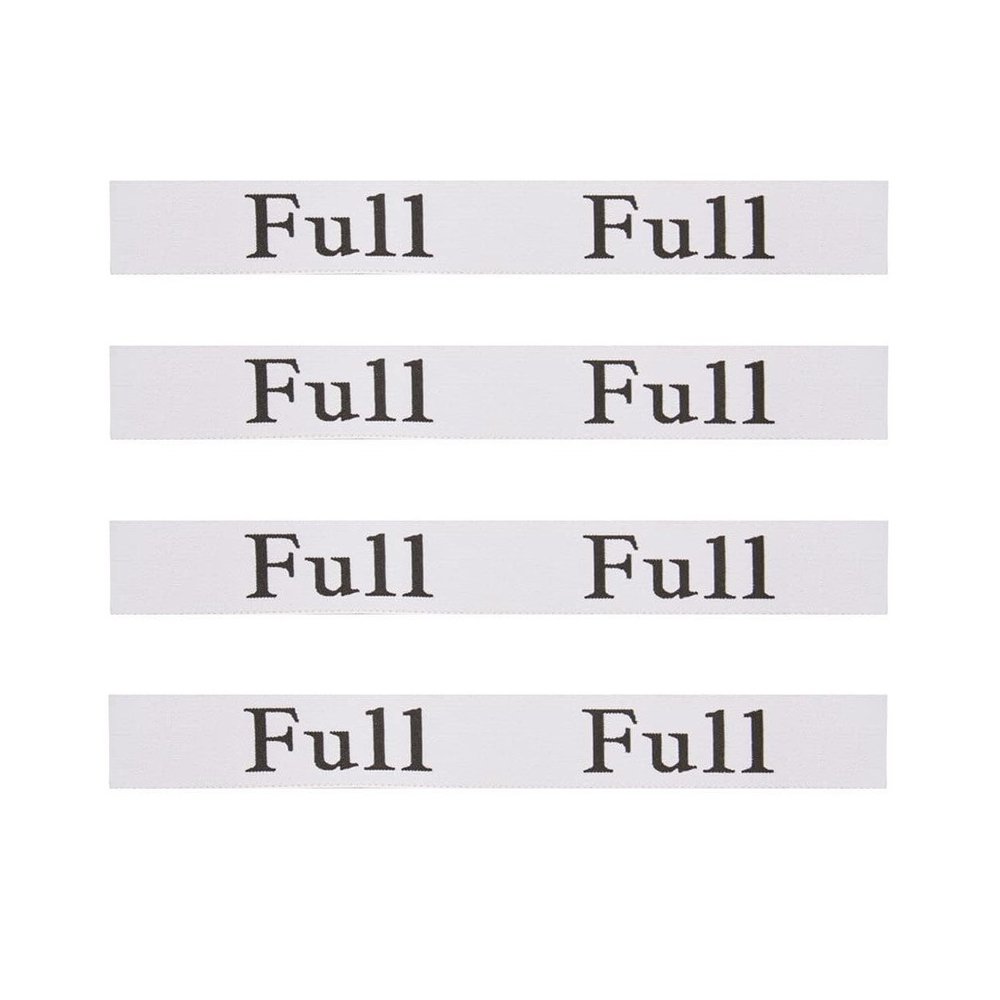 Full label sheet organizer bands
