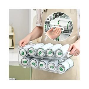 Main view of Stackable Soda Can Dispenser for organized everyday spaces