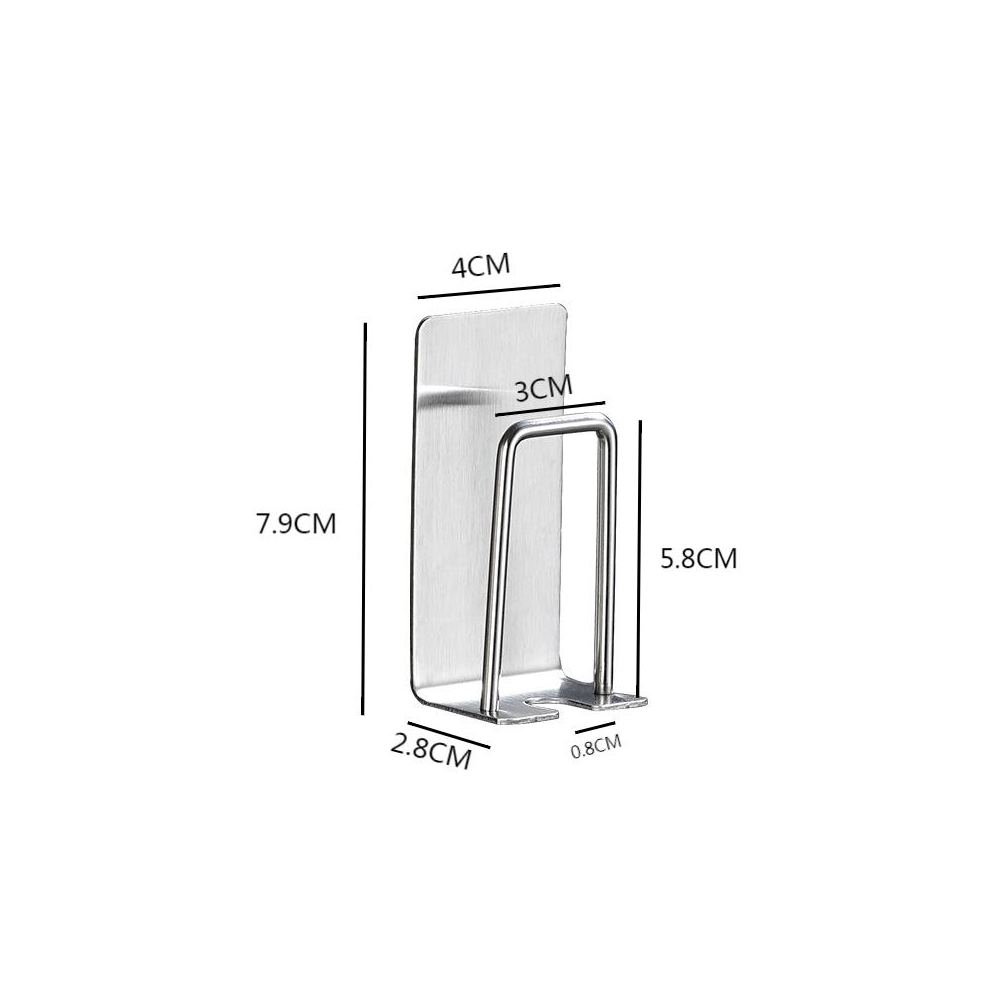 Stainless Toothbrush Holder arranged for tidy daily storage
