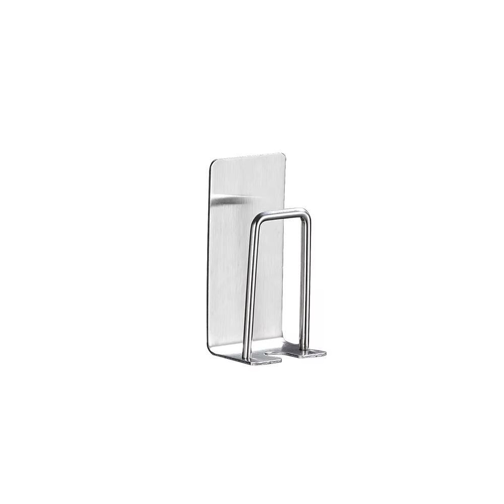 Alternate angle of Stainless Toothbrush Holder for product comparison