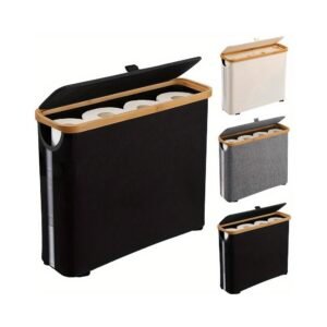 Main view of Toilet Paper Storage Basket for organized everyday spaces