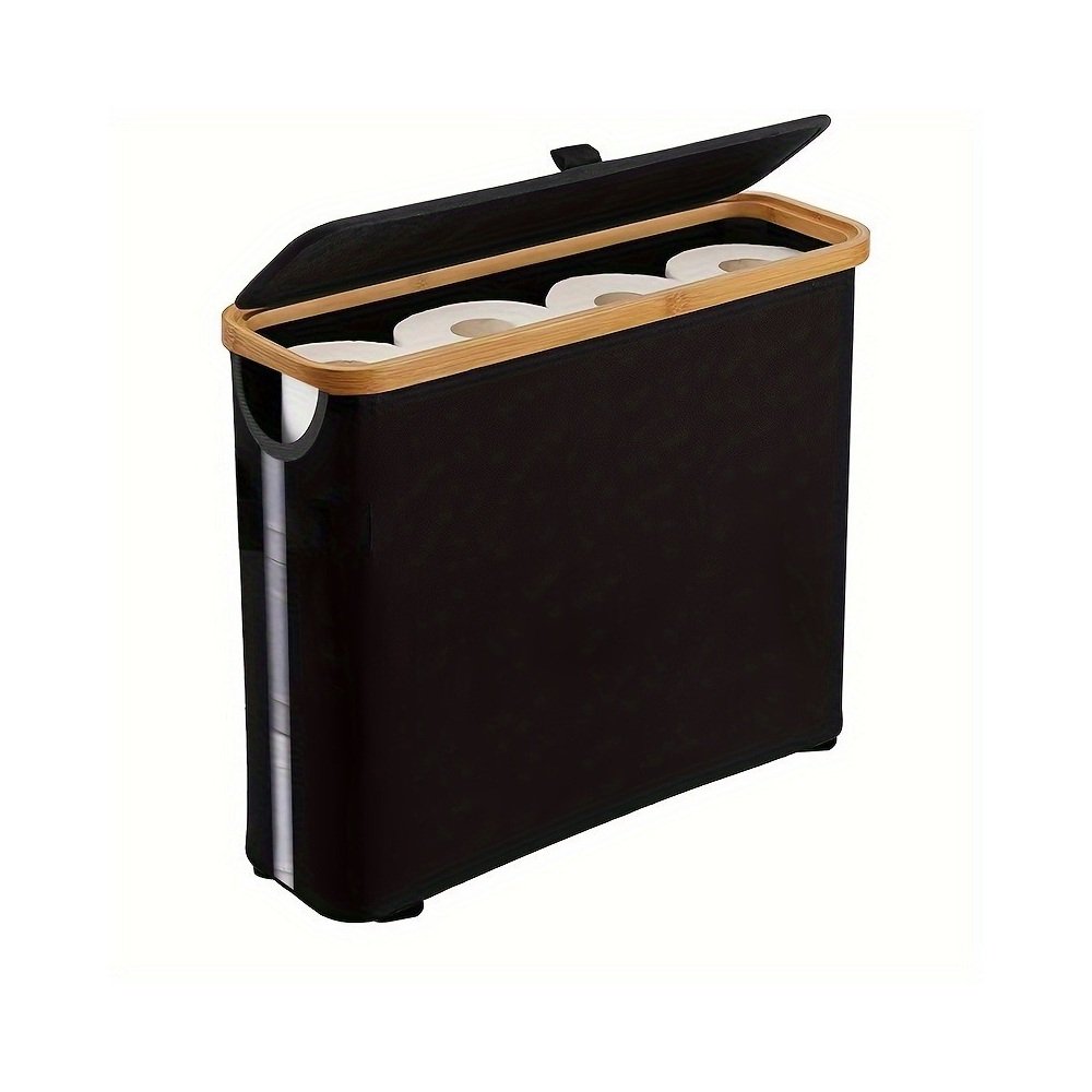 Alternate angle of Toilet Paper Storage Basket for product comparison