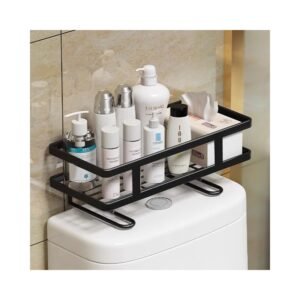 Toilet tank storage rack main view