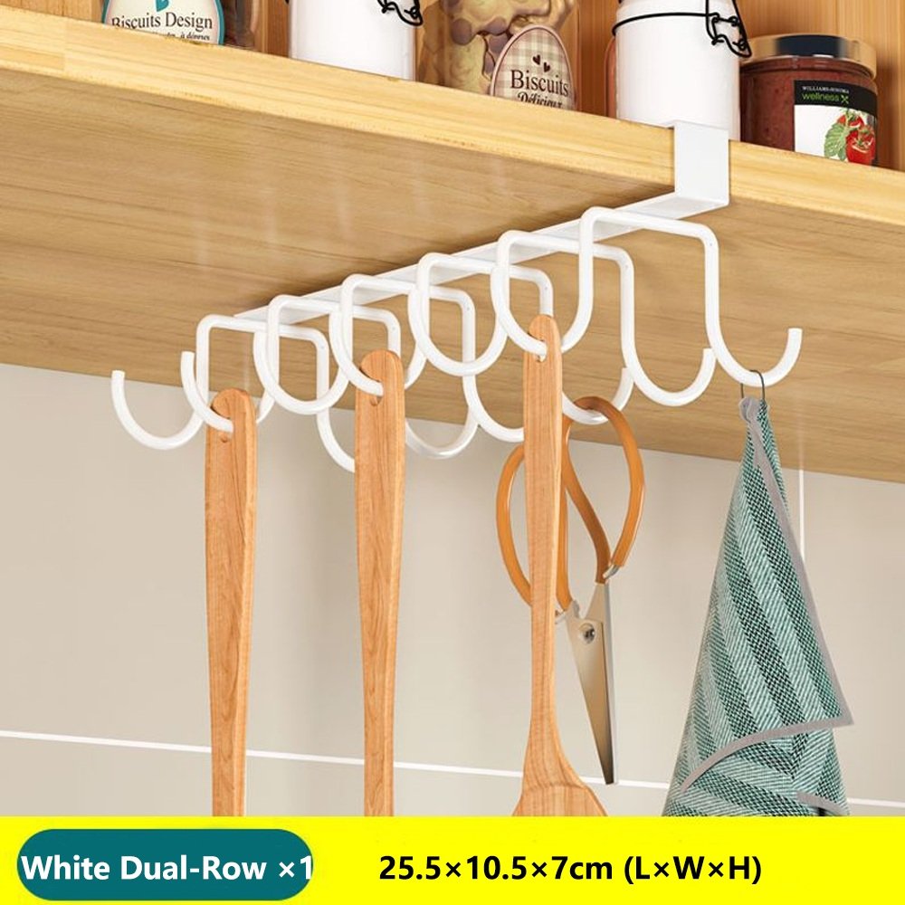 Size and placement view of Under-Cupboard Hanging Rack