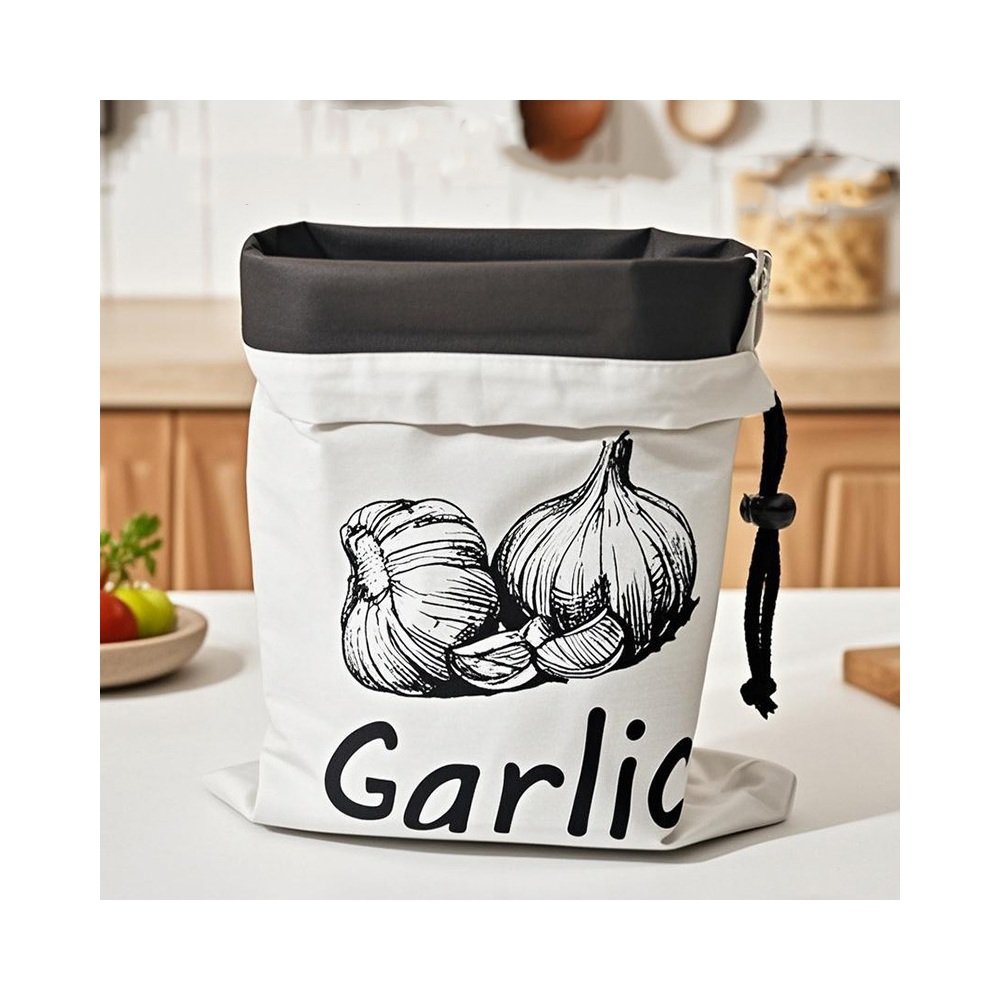 Kitchen vegetable storage bag detail