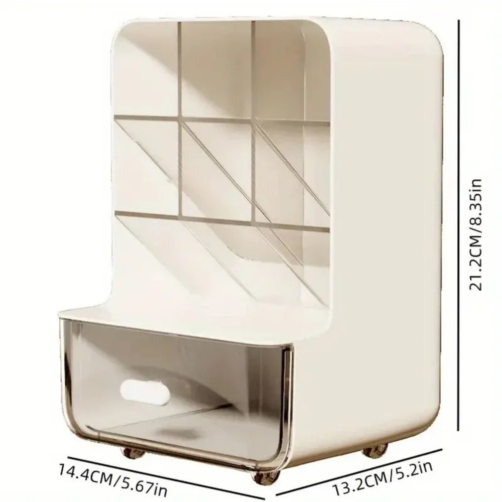 Desktop Organizer Caddy arranged for tidy daily storage