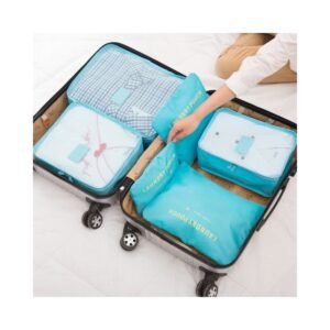 XL Travel Packing Cube Set shown with practical storage details