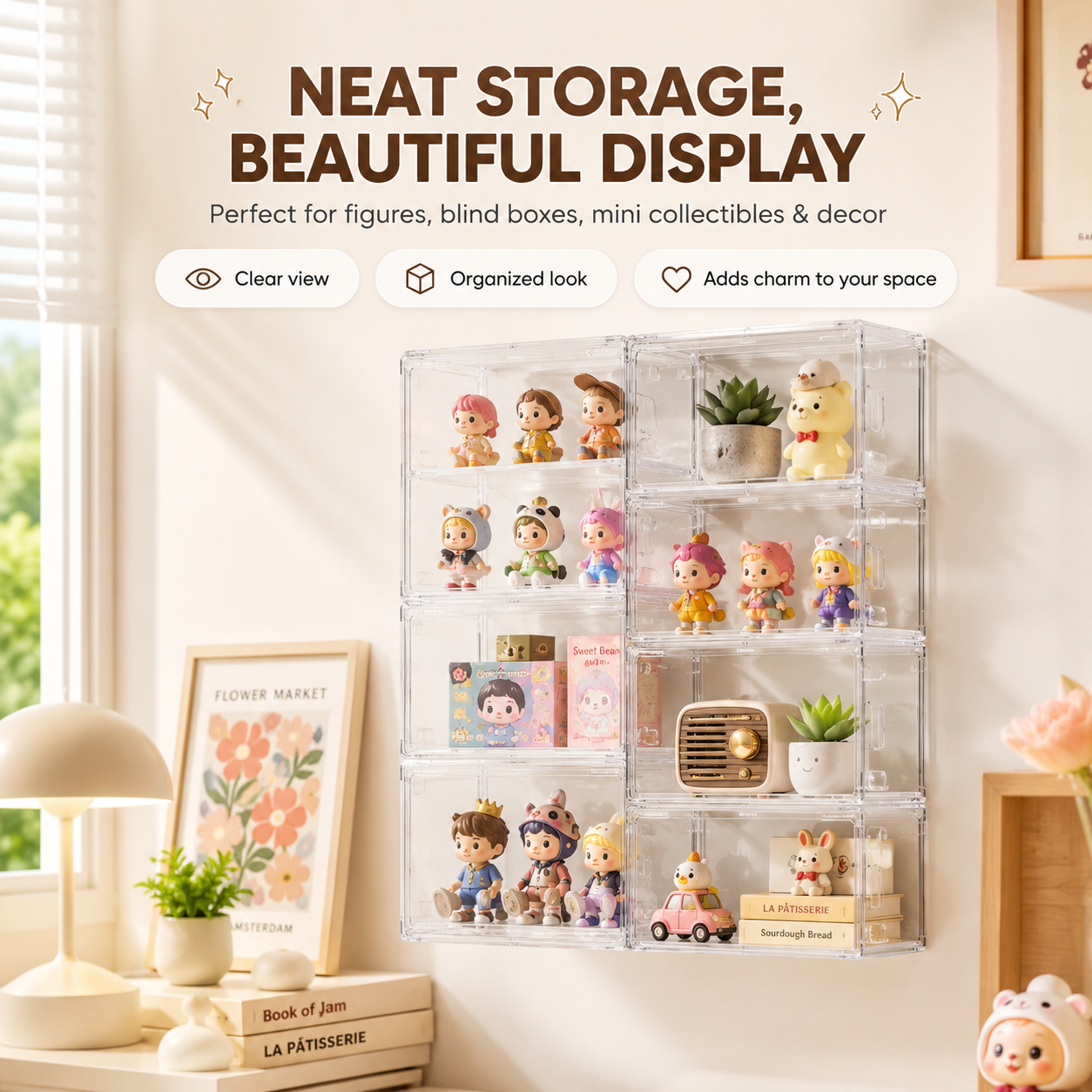Clear Wall-Mounted Display Box - Image 3