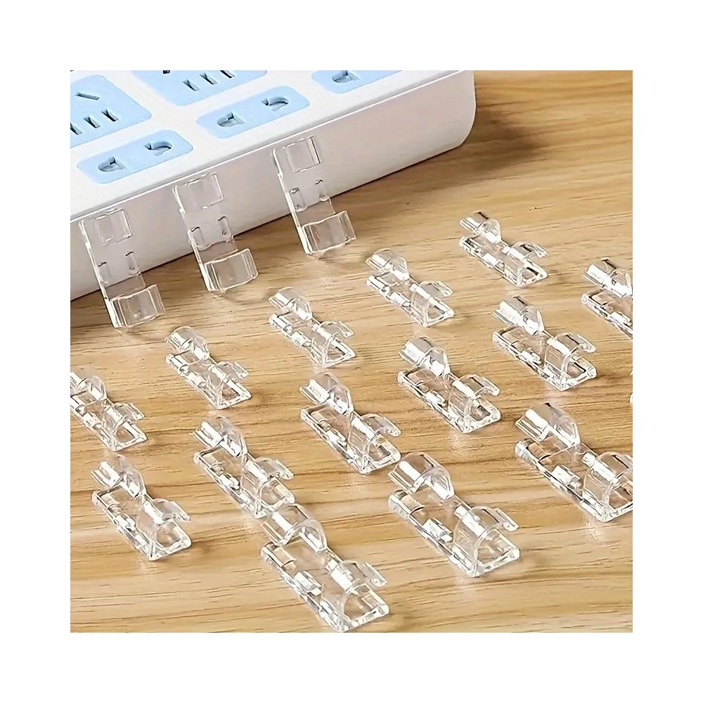 20 piece adhesive cable clip option