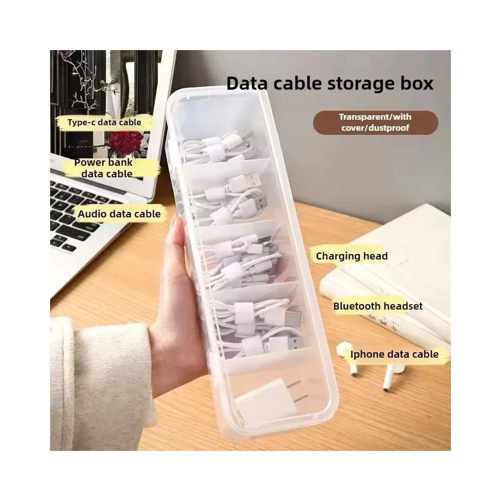 Clear Cable Storage Box product image 6