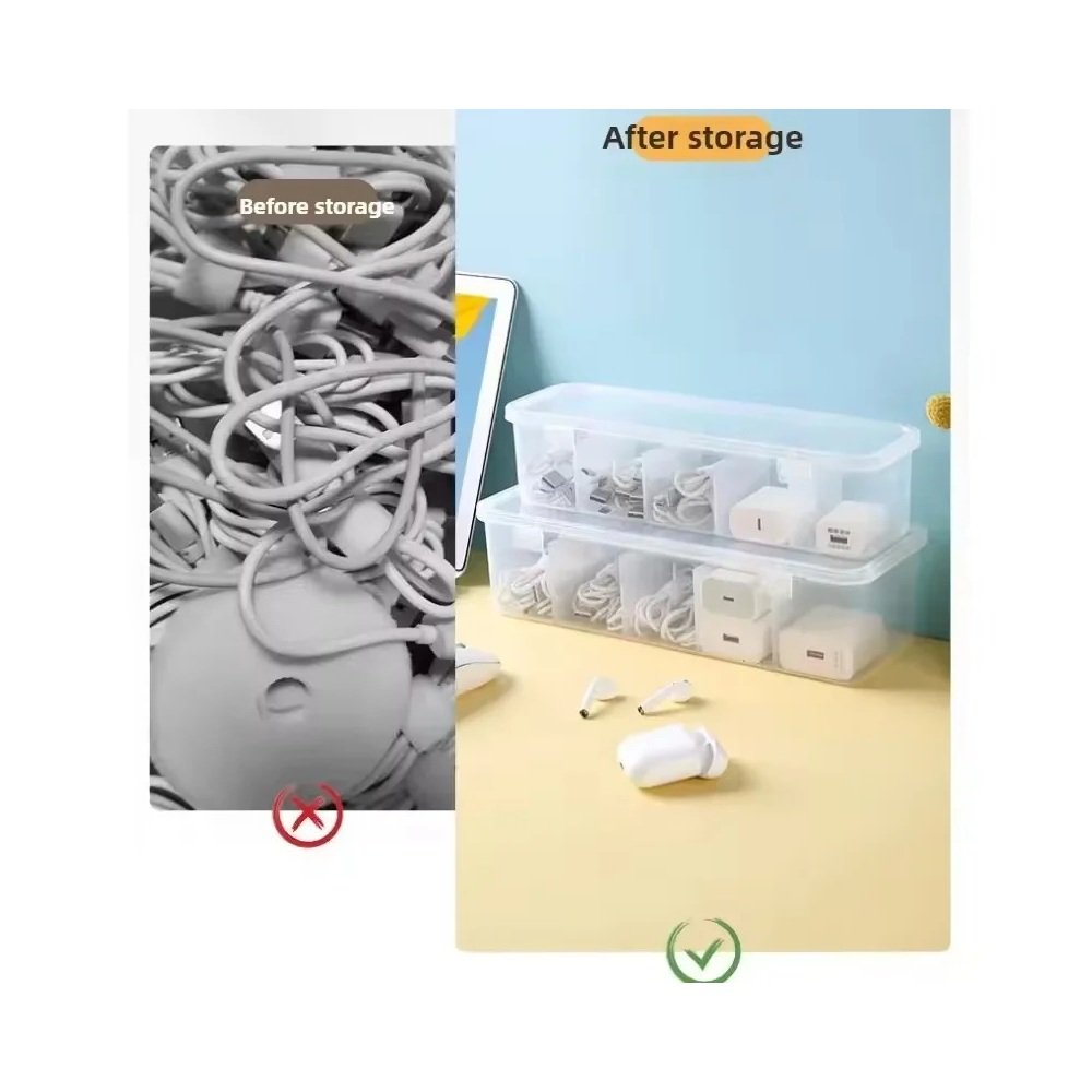 Clear Cable Storage Box product image 7