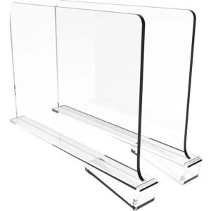 Clear Closet Shelf Dividers product image 1