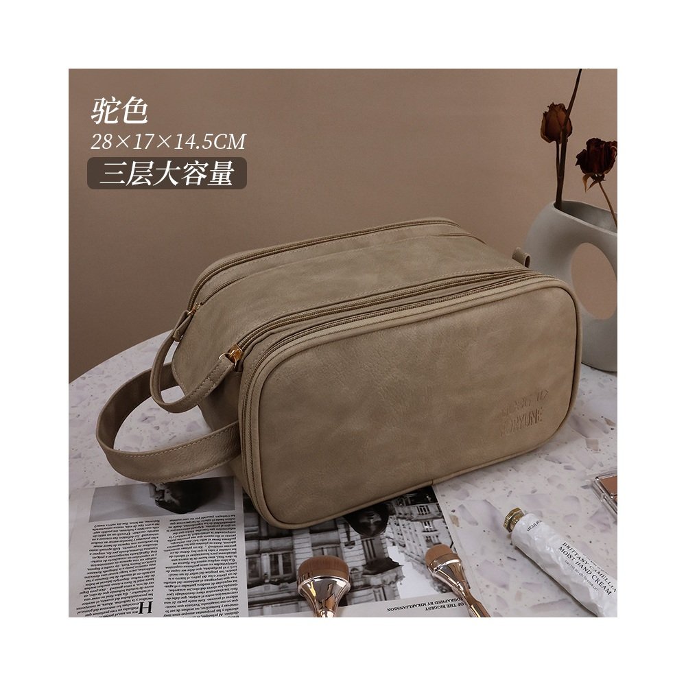 Double Zipper Makeup Bag product image 3