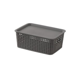 Lidded Desktop Storage Basket product image 1