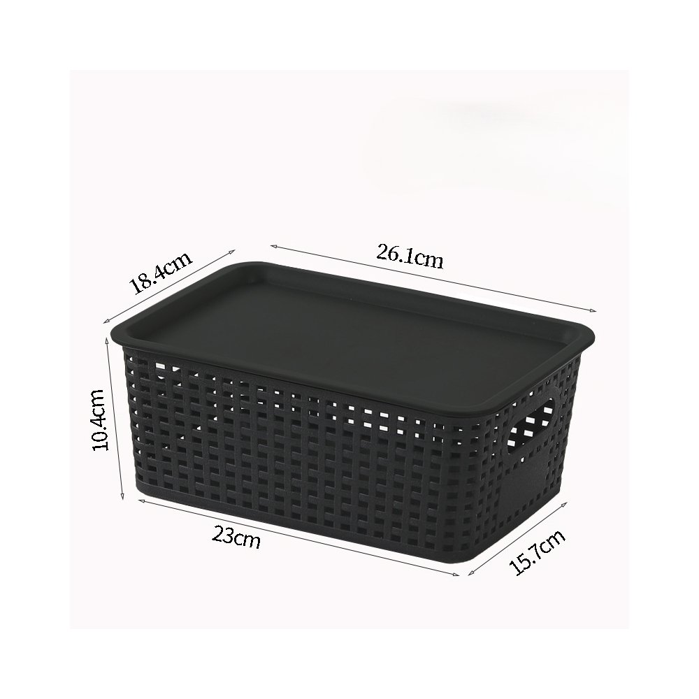 Lidded Desktop Storage Basket product image 2
