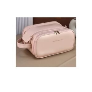 Double Zipper Makeup Bag clean main product view