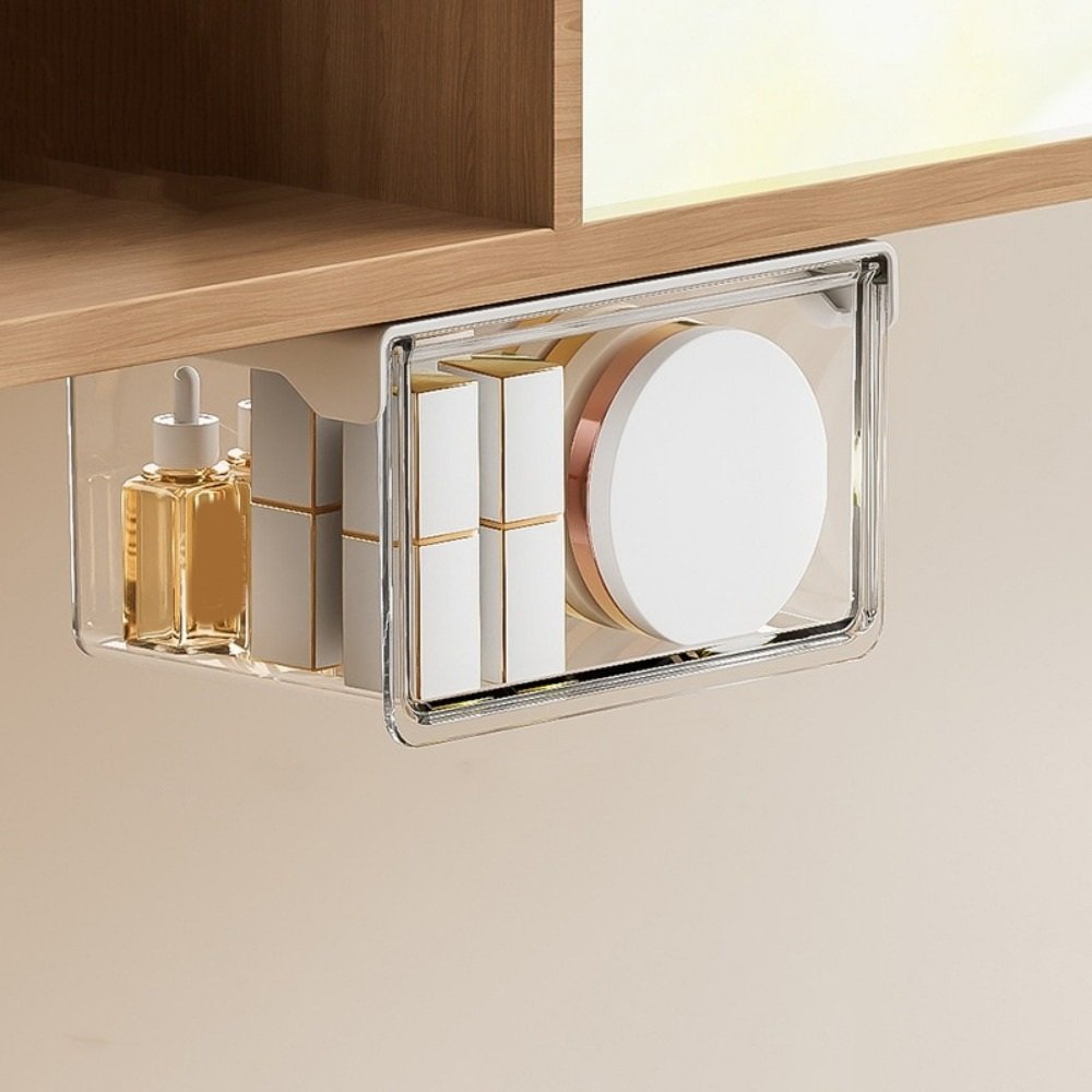 Medium transparent makeup drawer box