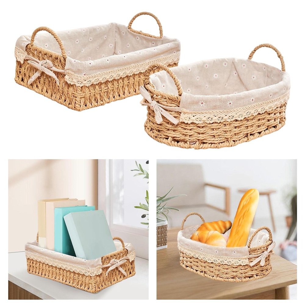 Woven Vanity Storage Basket product image 6