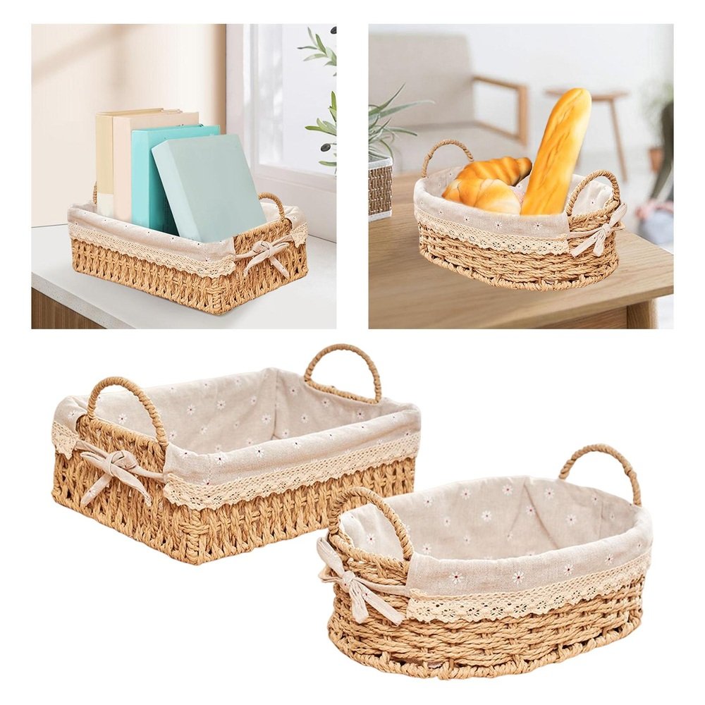 Woven Vanity Storage Basket product image 7